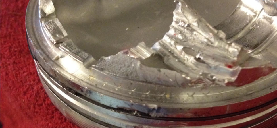 Destroyed Piston - August 2013
