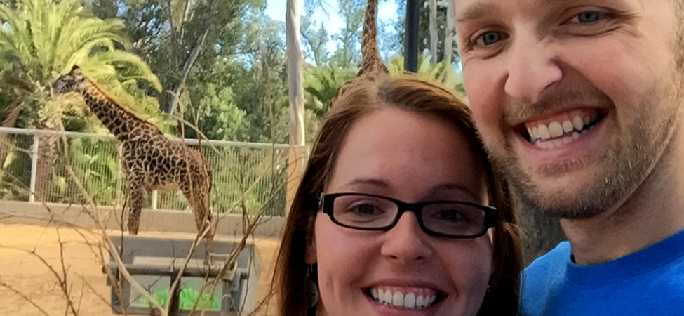 A Baby Giraffe - October 2014